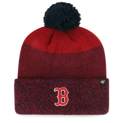 Boston Red Sox '47 Darkfreeze Cuffed Knit Hat with Pom Outlet
