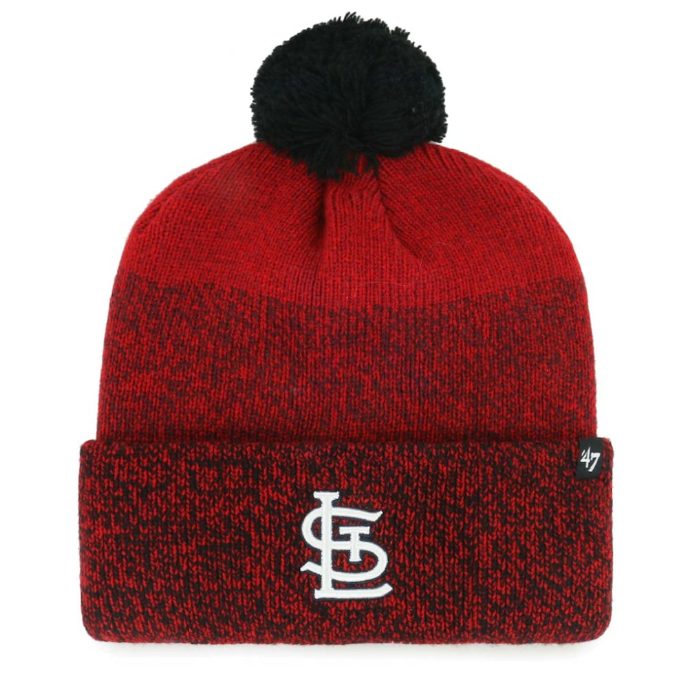 St. Louis Cardinals '47 Darkfreeze Cuffed Knit Hat with Pom Near Me