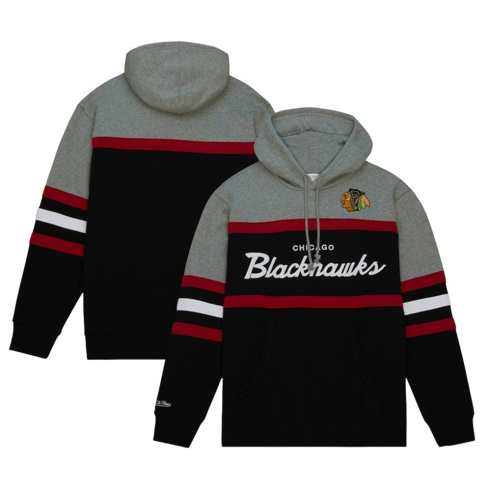 Chicago Blackhawks Head Coach Pullover Hoodie - Black/Gray | NHL discount