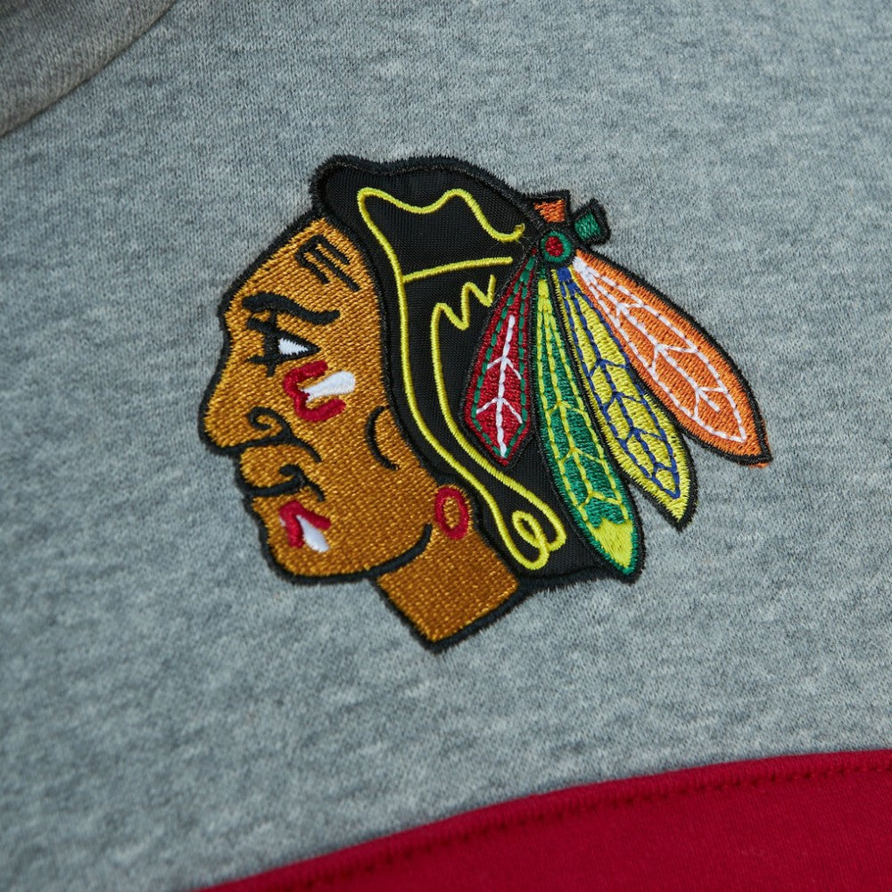 Chicago Blackhawks Head Coach Pullover Hoodie - Black/Gray | NHL discount
