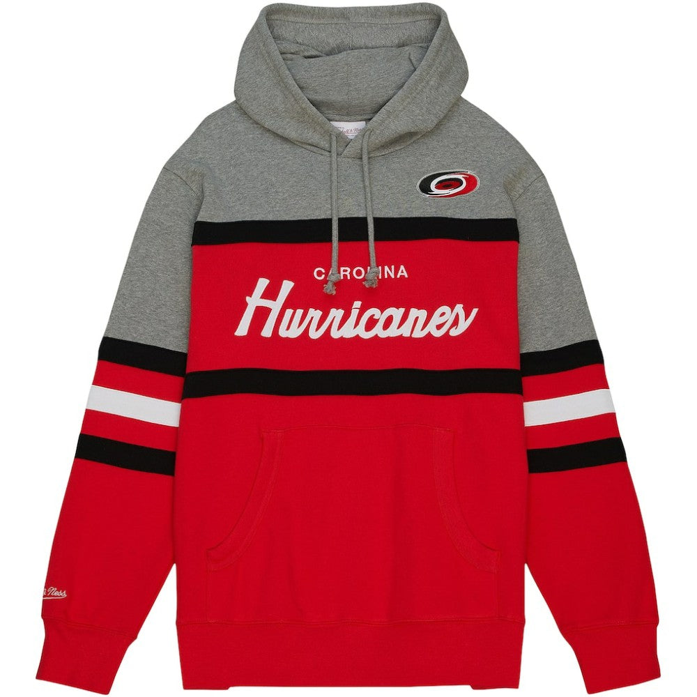 Carolina Hurricanes Head Coach Pullover Hoodie - Red/Gray | NHL near me