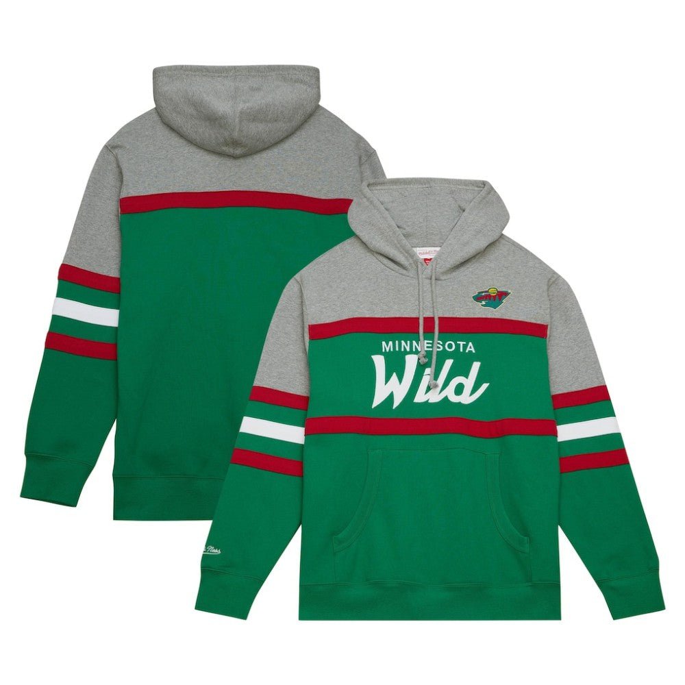 Minnesota Wild Head Coach Pullover Hoodie - Green/Gray | NHL near me