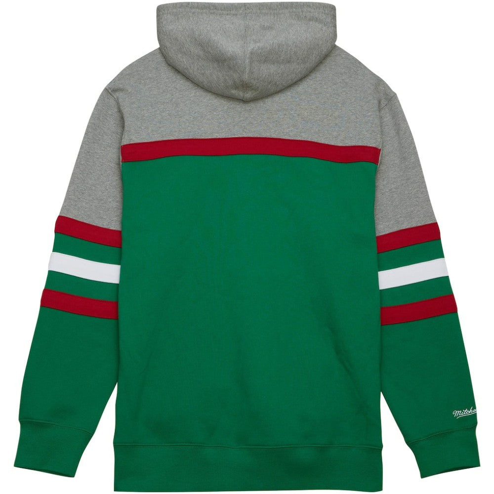 Minnesota Wild Head Coach Pullover Hoodie - Green/Gray | NHL near me
