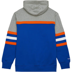 New York Islanders Head Coach Pullover Hoodie - Royal/Gray | NHL Lifestyle