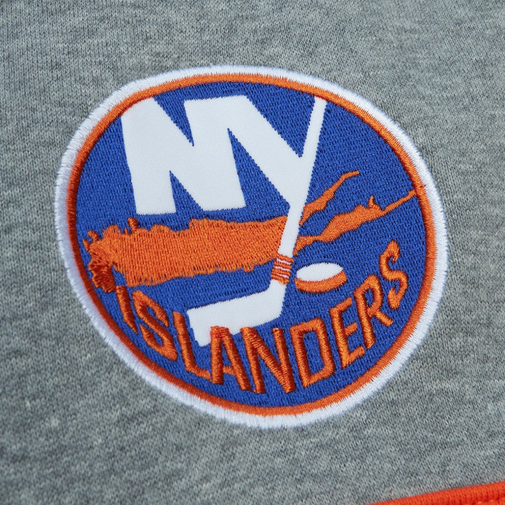 New York Islanders Head Coach Pullover Hoodie - Royal/Gray | NHL Lifestyle