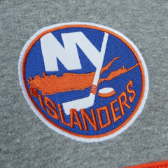New York Islanders Head Coach Pullover Hoodie - Royal/Gray | NHL Lifestyle