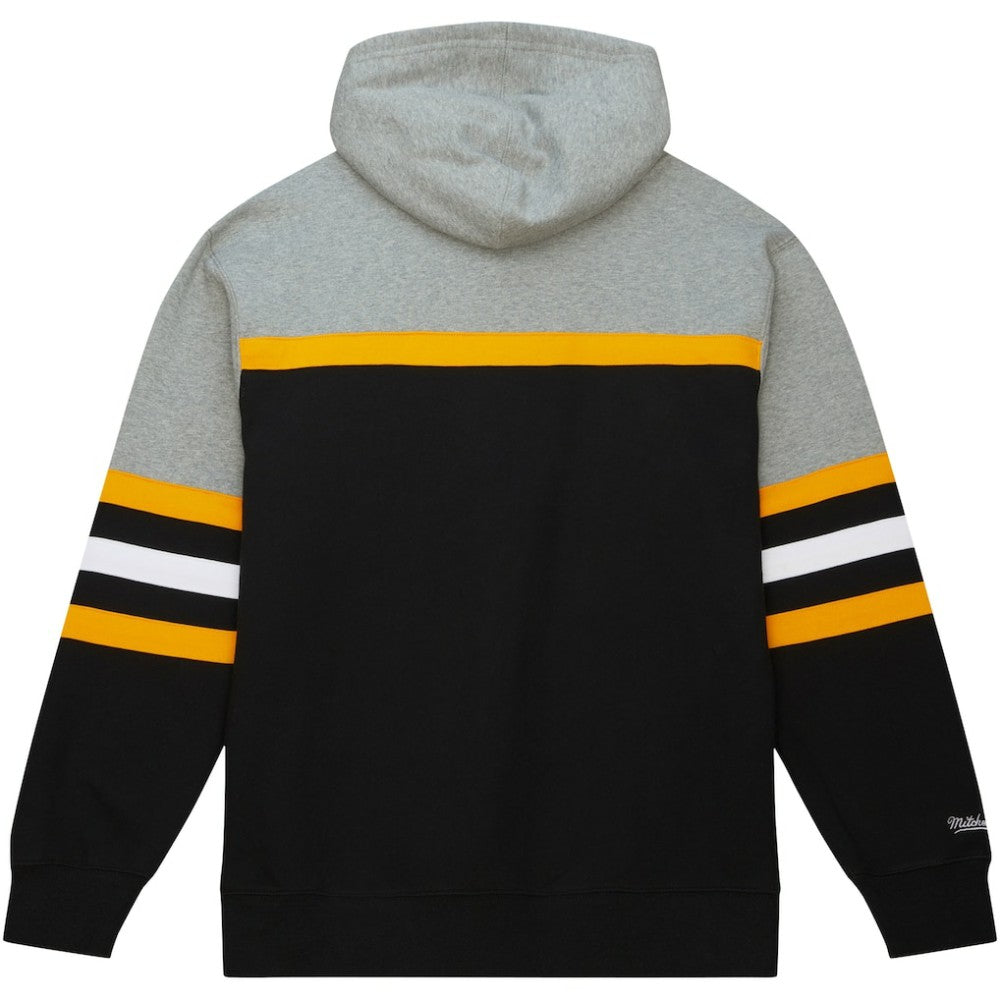 Pittsburgh Penguins Head Coach Pullover Hoodie - Black/Gray | NHL Clearance
