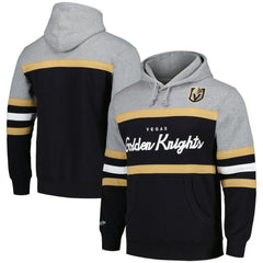 Vegas Golden Knights Head Coach Pullover Hoodie - Black/Gray | NHL Lifestyle