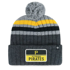 Pittsburgh Pirates '47 Stack Cuffed Knit Hat with Pom Outlet