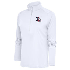 Tampa Bay Rays Antigua Women's Patriotic Tribute Half-Zip Pullover Top Near Me