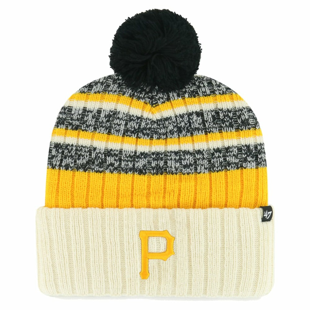 Pittsburgh Pirates '47 Tavern Cuffed Knit Hat with Pom Sale