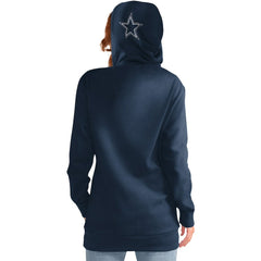 Dallas Cowboys G-III 4Her by Carl Banks Women's Extra Inning Pullover Hoodie - Navy - NFL