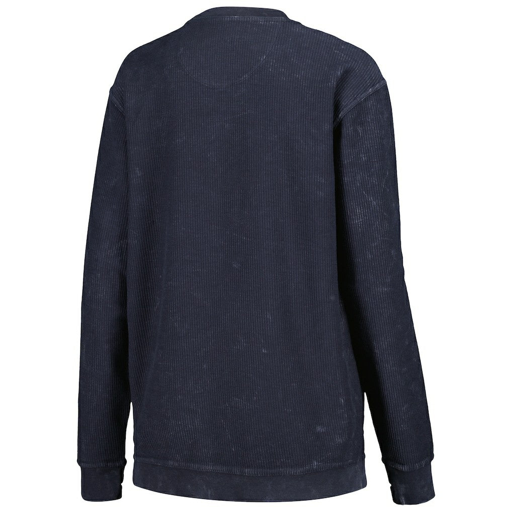 Dallas Cowboys G-III 4Her by Carl Banks Women's Comfy Cord Pullover Sweatshirt - Navy - NFL