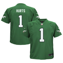Jalen Hurts Philadelphia Eagles Preschool Game Jersey - Kelly Green - Nike