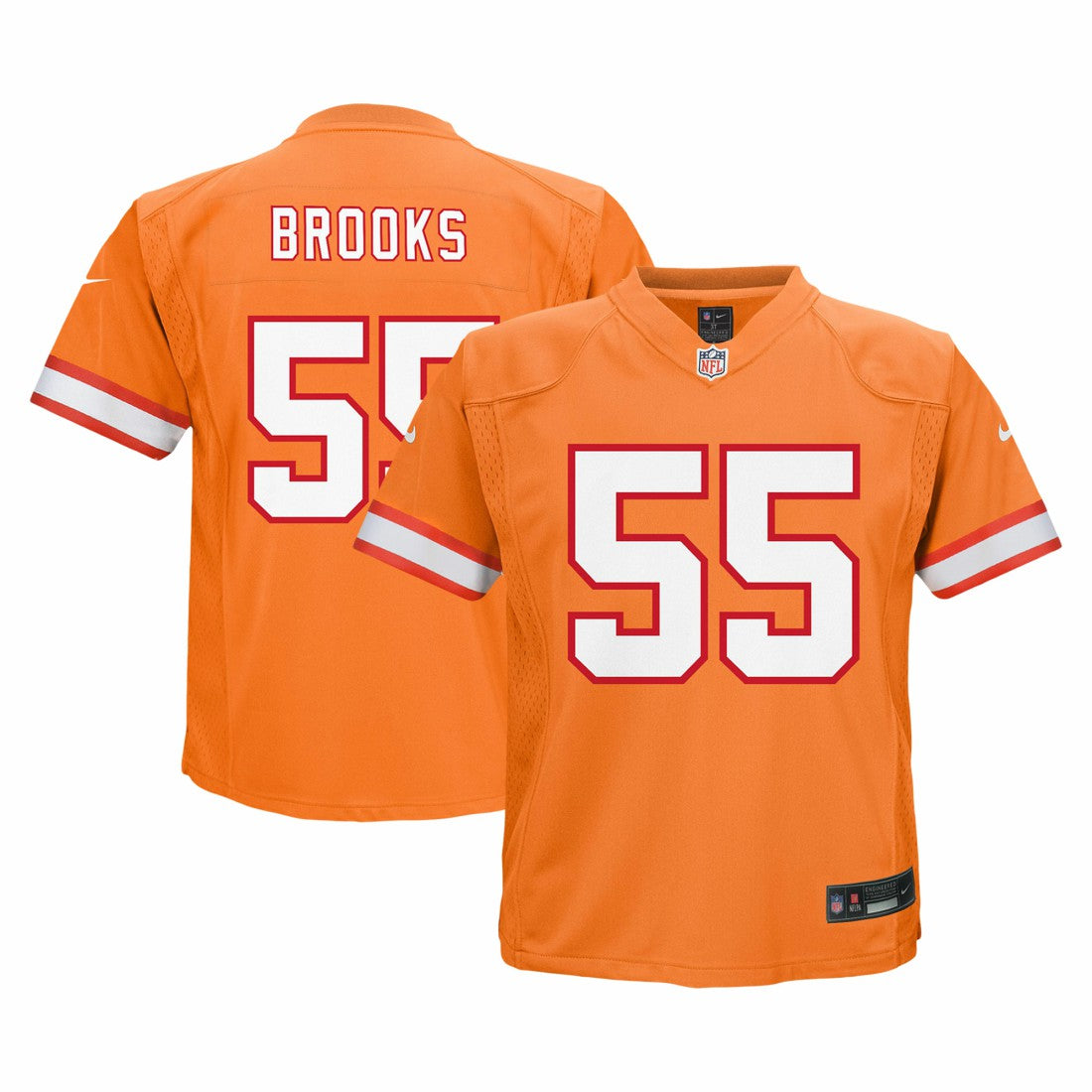 Derrick Brooks Tampa Bay Buccaneers Preschool Retired Player Game Jersey - Orange - Nike