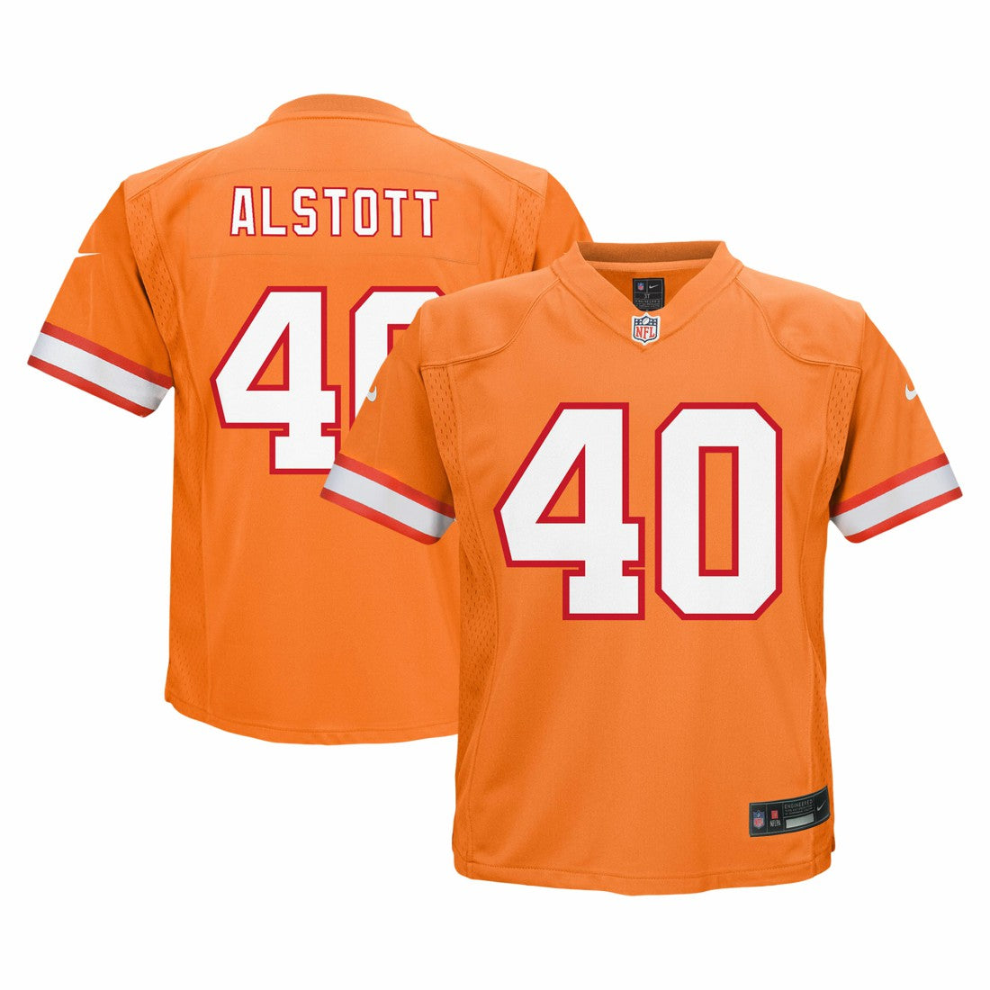 Mike Alstott Tampa Bay Buccaneers Preschool Retired Player Game Jersey - Orange - Nike