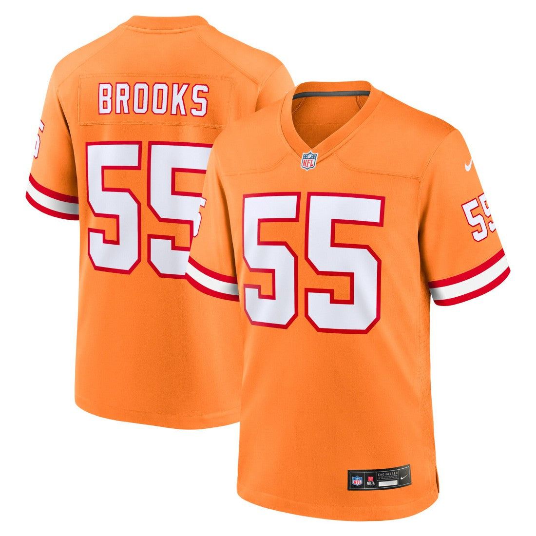 Derrick Brooks Tampa Bay Buccaneers Youth Retired Player Game Jersey - Orange - Nike