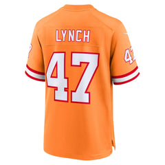 John Lynch Tampa Bay Buccaneers Youth Retired Player Game Jersey - Orange - Nike