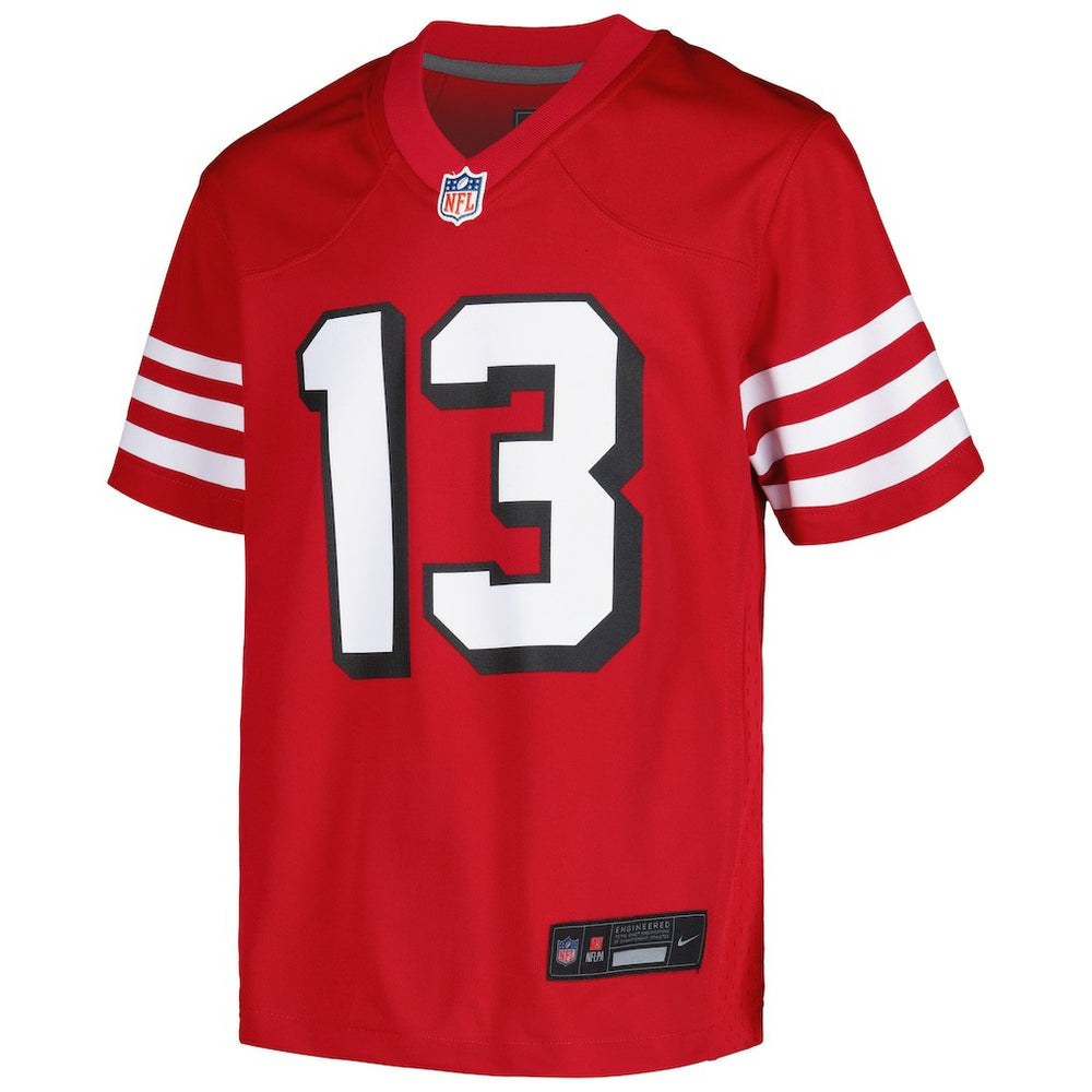 Brock Purdy San Francisco 49ers Youth Game Jersey - Scarlet - Nike