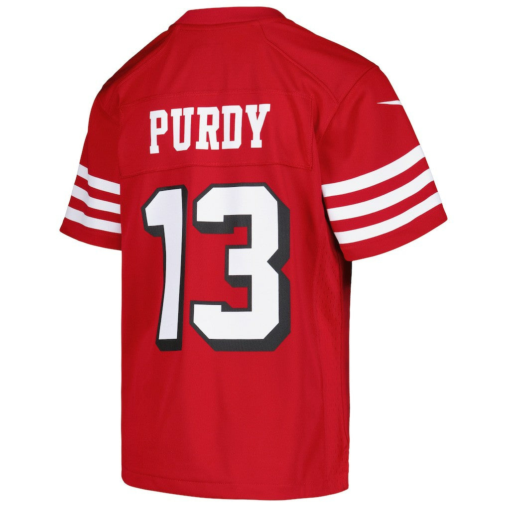 Brock Purdy San Francisco 49ers Youth Game Jersey - Scarlet - Nike