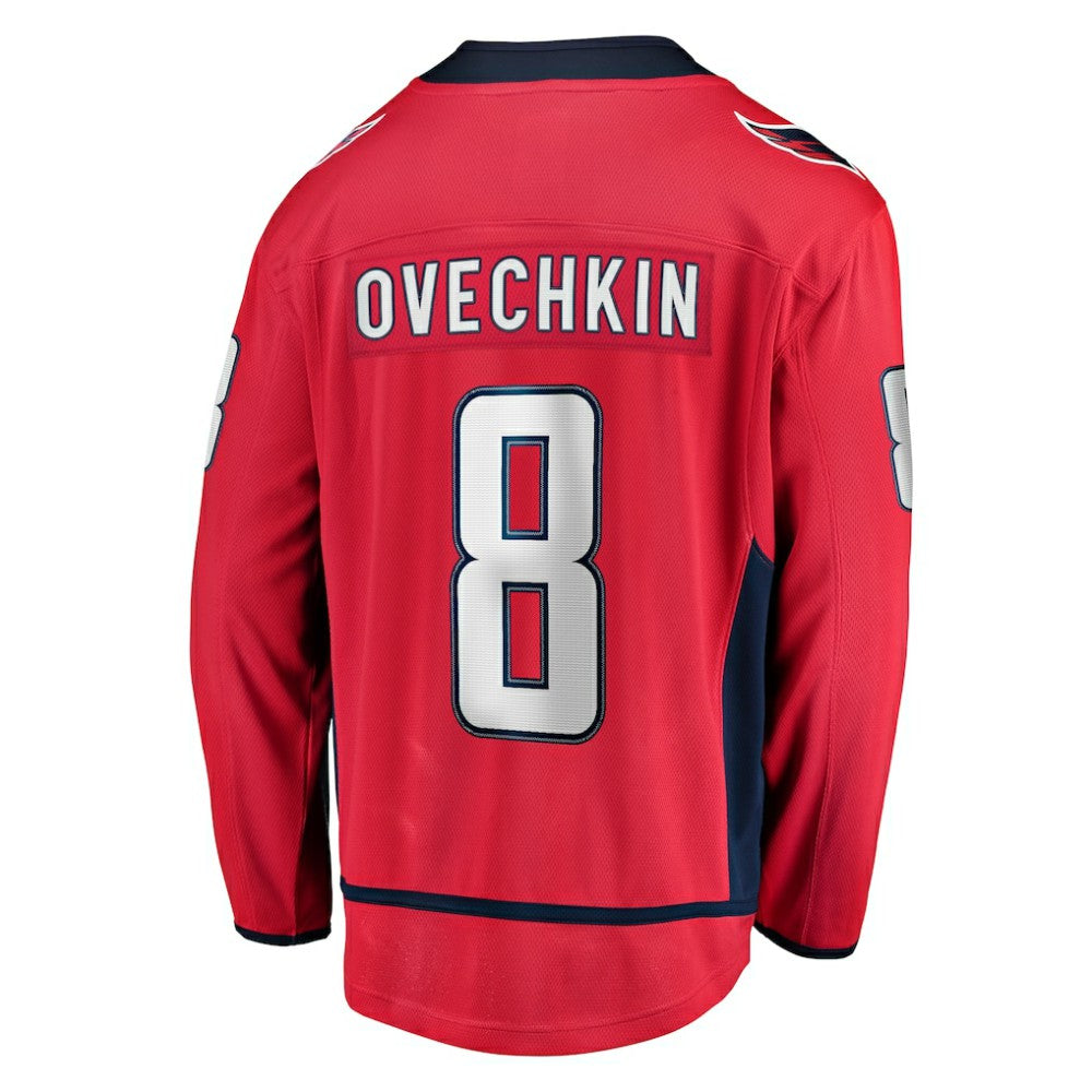 Alexander Ovechkin Washington Capitals Fanatics Captain Patch Home Breakaway Jersey - Red | Fanatics Clearance