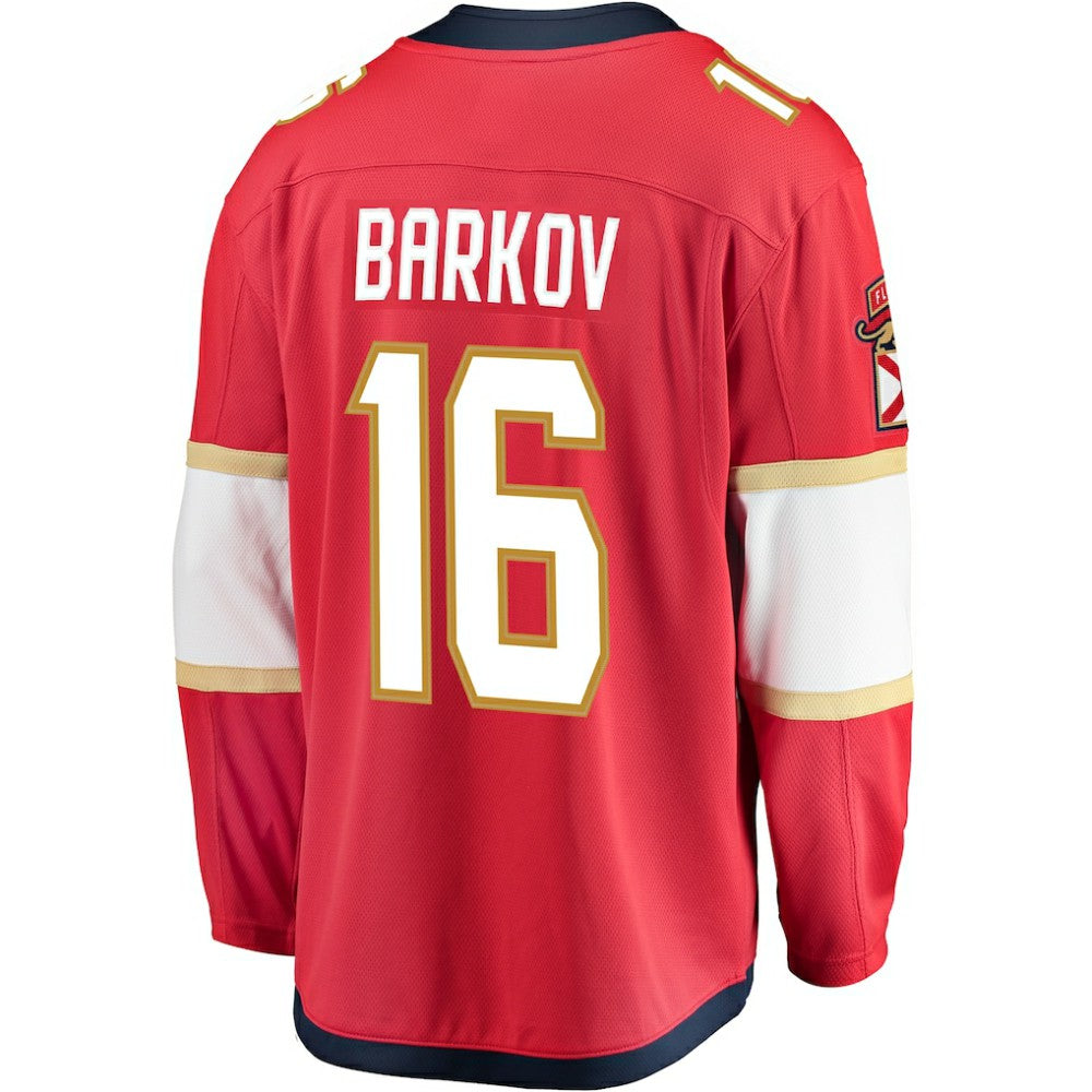 Aleksander Barkov Florida Panthers Fanatics Captain Patch Home Breakaway Jersey - Red | Fanatics online