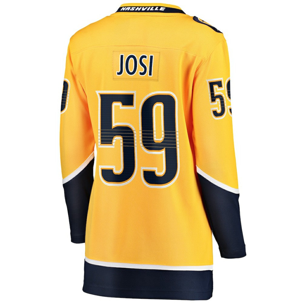 Roman Josi Nashville Predators Fanatics Women's Home Breakaway Player Jersey - Gold | Fanatics online