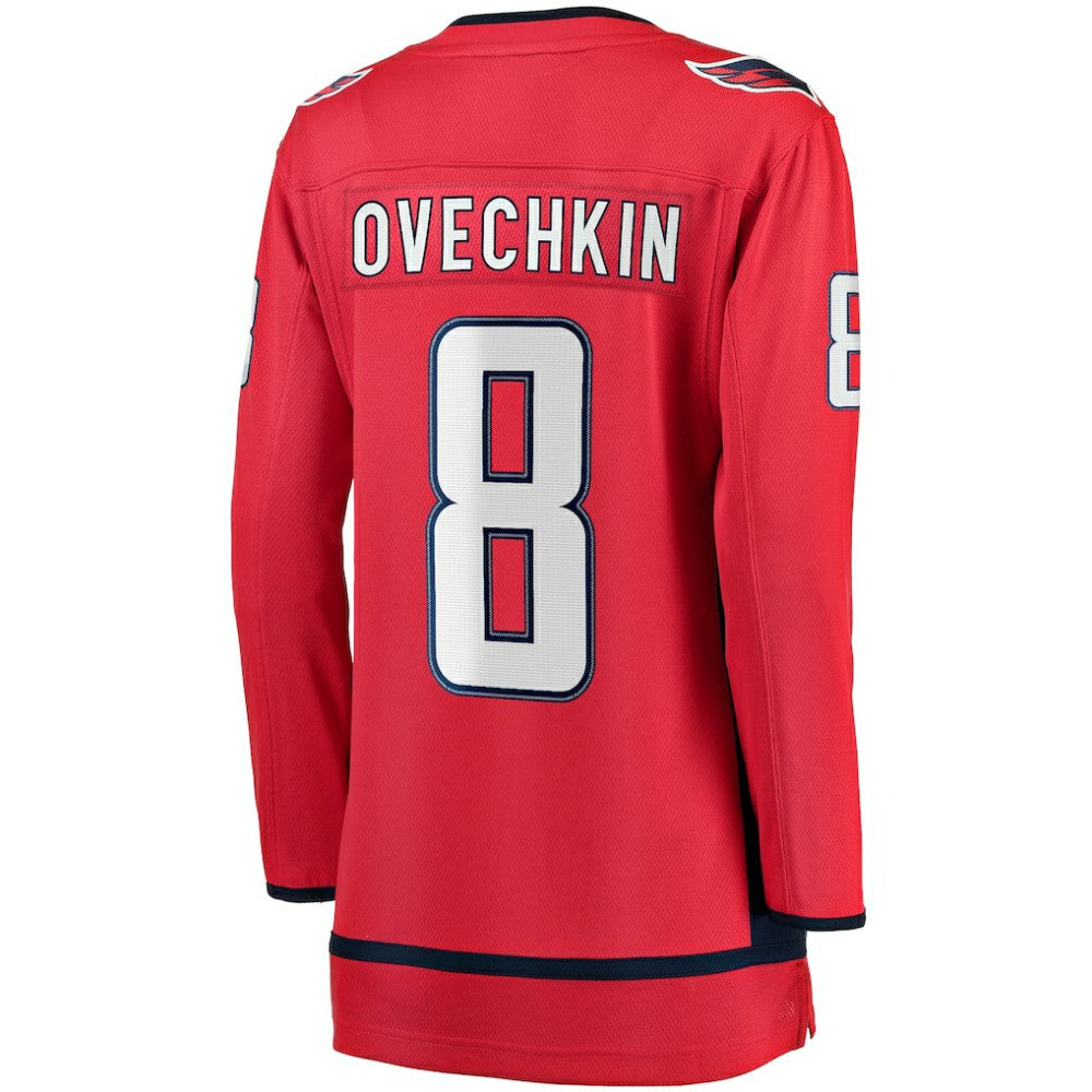 Alexander Ovechkin Washington Capitals Fanatics Women's Captain Patch Home Breakaway Player Jersey - Red | Fanatics Lifestyle