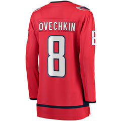 Alexander Ovechkin Washington Capitals Fanatics Women's Captain Patch Home Breakaway Player Jersey - Red | Fanatics Lifestyle