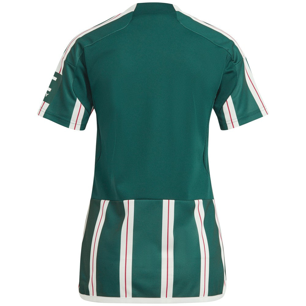 Adidas - Manchester United Women's 2023/24 Away Replica Jersey - Green
