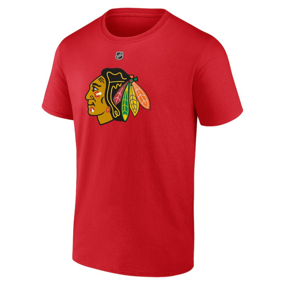Connor Bedard Chicago Blackhawks Fanatics Authentic Stack Name & Number T-Shirt - Red | Fanatics Clearance