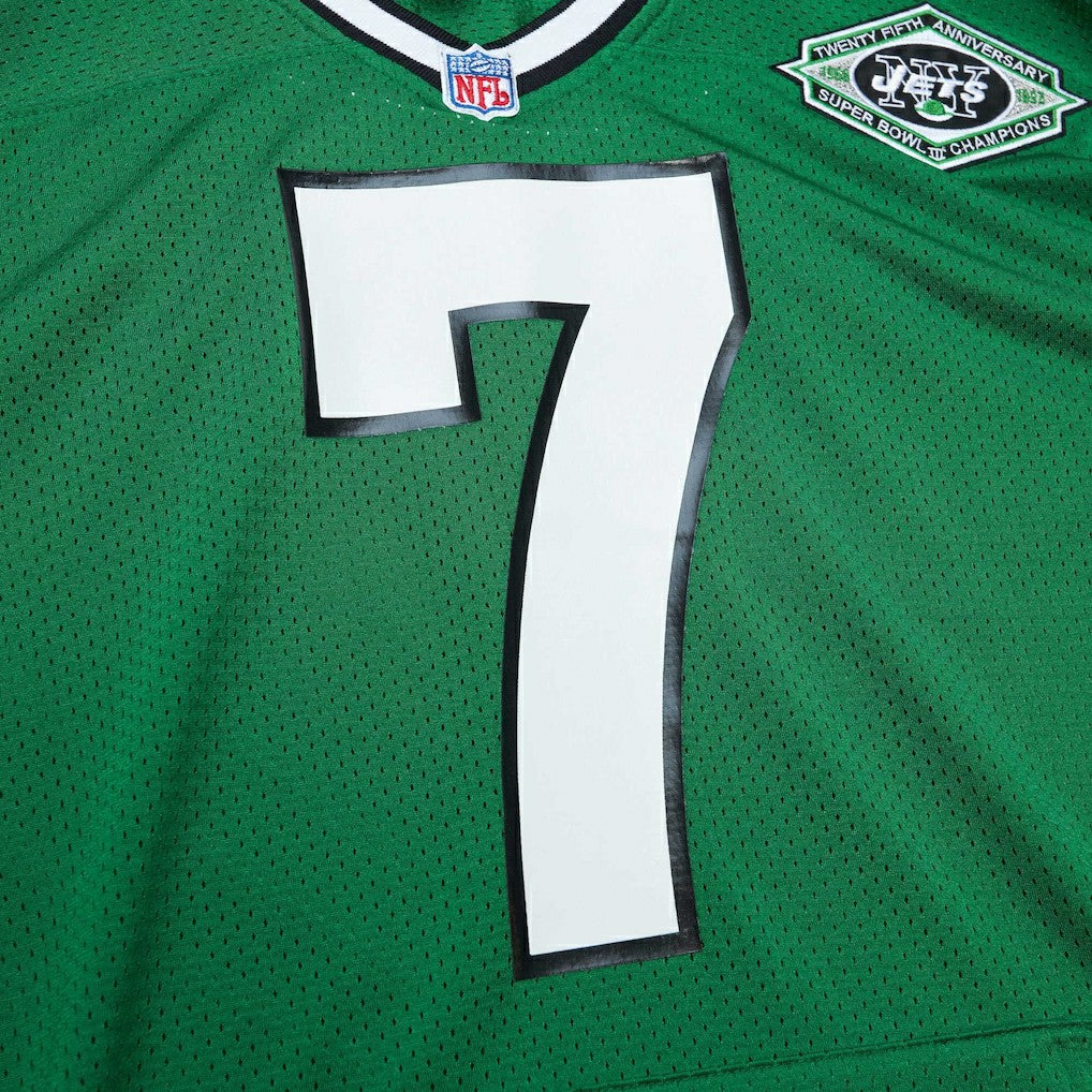 Boomer Esiason New York Jets 1993 Authentic Throwback Retired Player Pocket Jersey - Kelly Green - Mitchell & Ness