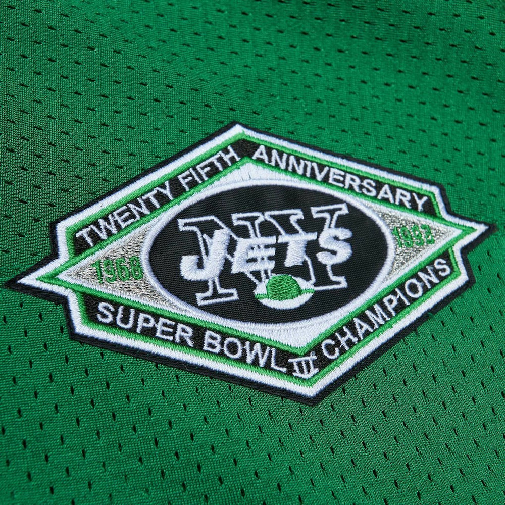 Boomer Esiason New York Jets 1993 Authentic Throwback Retired Player Pocket Jersey - Kelly Green - Mitchell & Ness