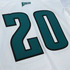 Brian Dawkins Philadelphia Eagles 1996 Authentic Throwback Retired Player Jersey - White - Mitchell & Ness