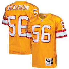 Hardy Nickerson Tampa Bay Buccaneers 1993 Authentic Throwback Retired Player Jersey - Orange - Mitchell & Ness