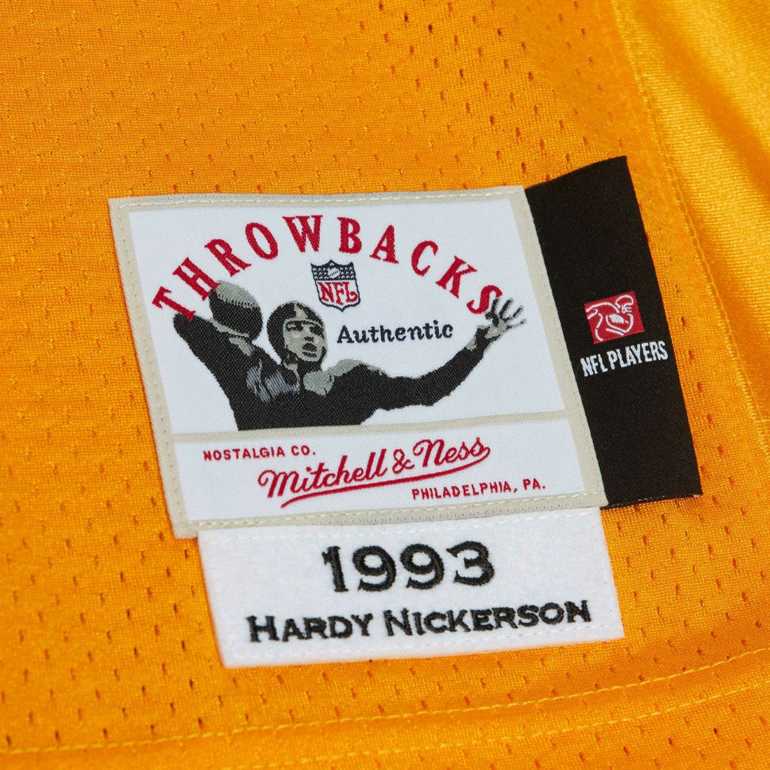 Hardy Nickerson Tampa Bay Buccaneers 1993 Authentic Throwback Retired Player Jersey - Orange - Mitchell & Ness
