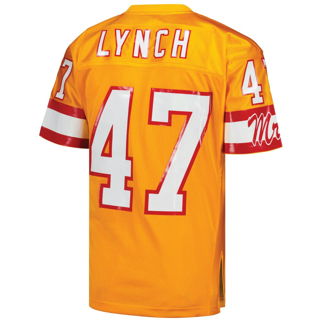 John Lynch Tampa Bay Buccaneers 1993 Authentic Throwback Retired Player Jersey - Orange - Mitchell & Ness