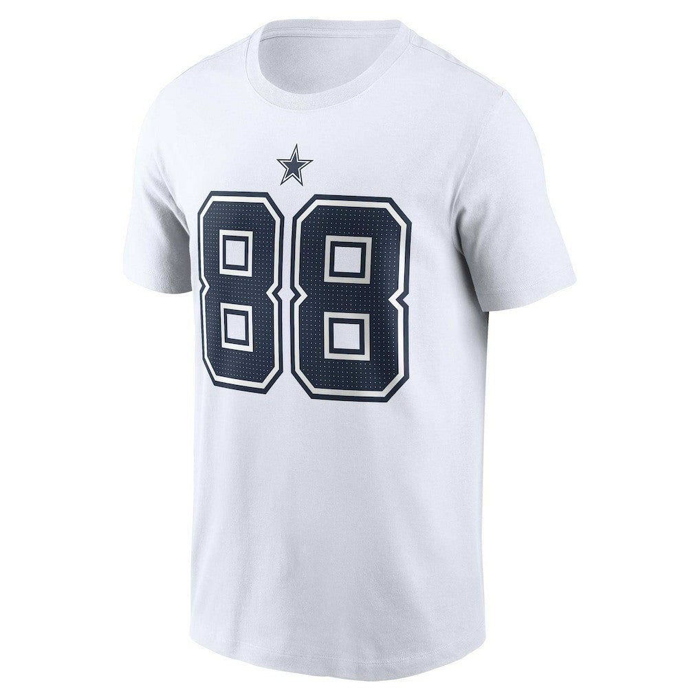 CeeDee Lamb Dallas Cowboys Player Name & Number T-Shirt - White - Nike