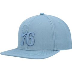 Philadelphia 76ers Pro Standard Tonal Snapback Hat Blue