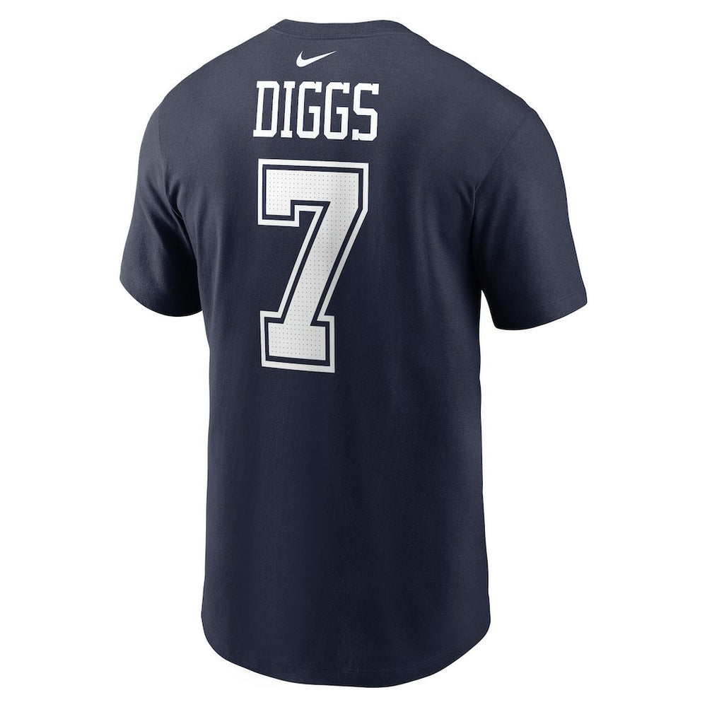 Trevon Diggs Dallas Cowboys Player Name & Number T-Shirt - Navy - Nike