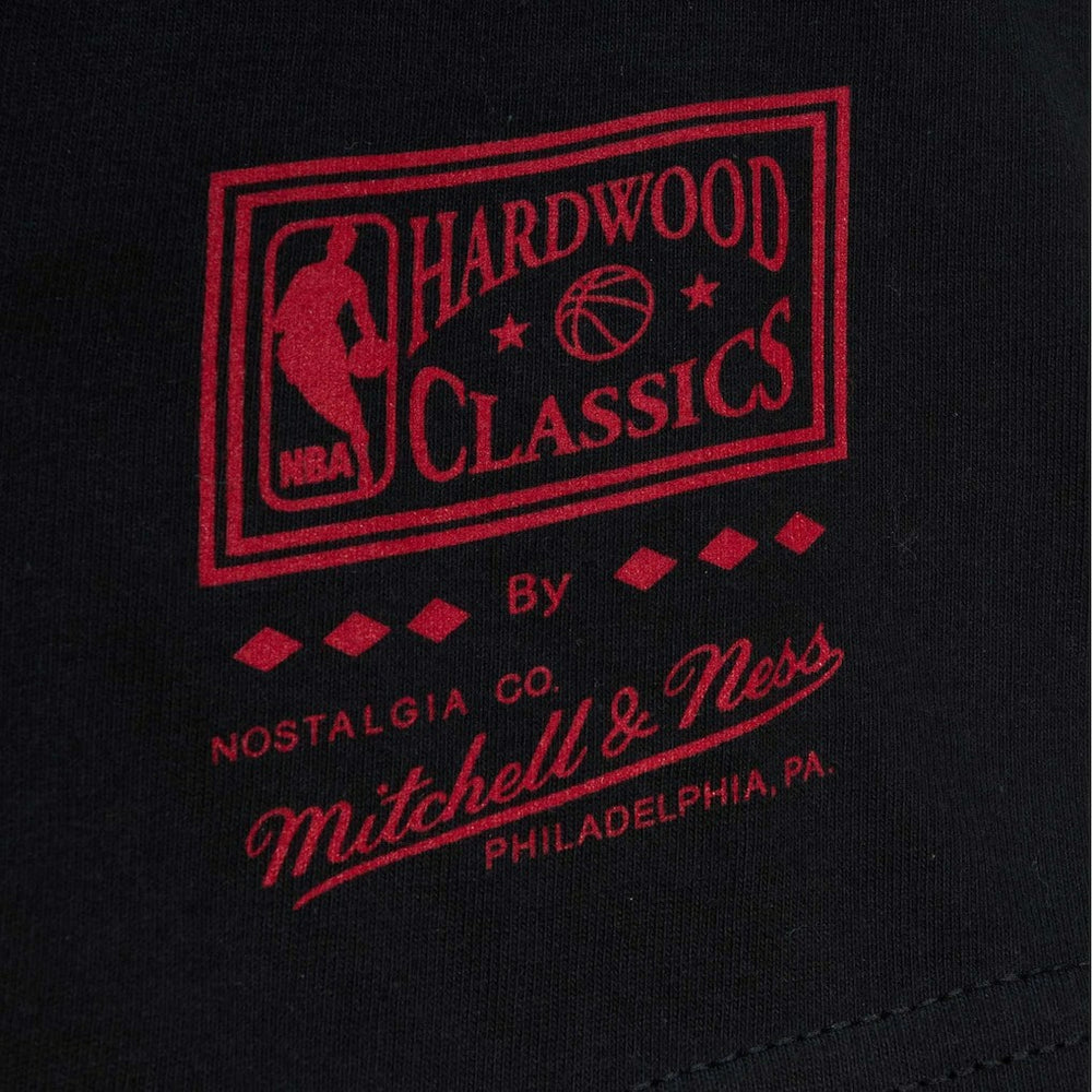 Mitchell & Ness Dominique Wilkins Atlanta Hawks Hardwood Classics Bling Concert Player T-Shirt Black