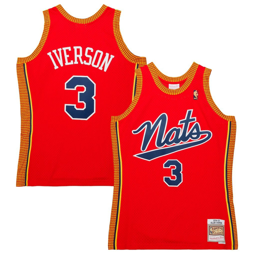 Mitchell & Ness Allen Iverson Philadelphia 76ers 2004/05 Hardwood Classics Swingman Jersey Red