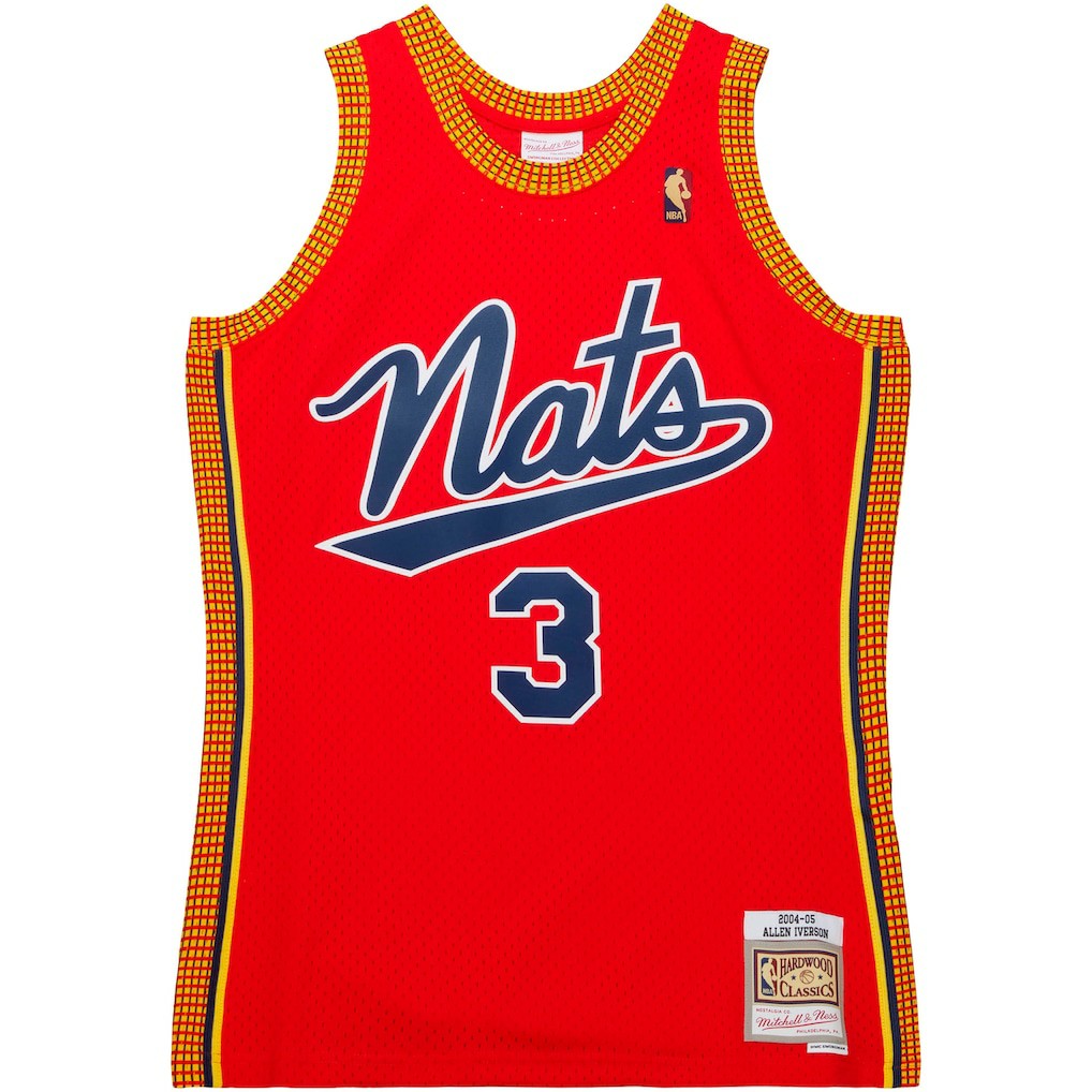 Mitchell & Ness Allen Iverson Philadelphia 76ers 2004/05 Hardwood Classics Swingman Jersey Red