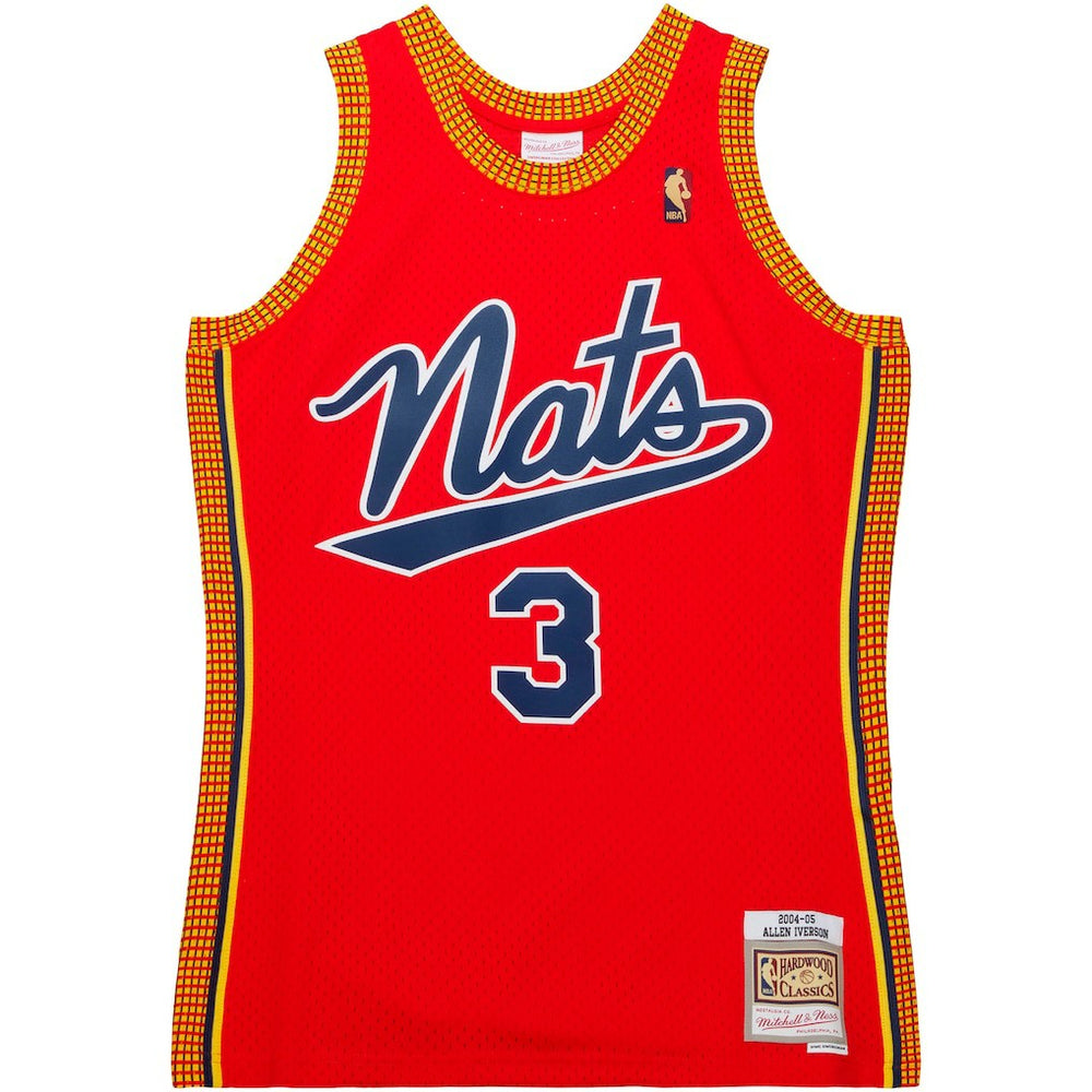 Mitchell & Ness Allen Iverson Philadelphia 76ers 2004/05 Hardwood Classics Swingman Jersey Red