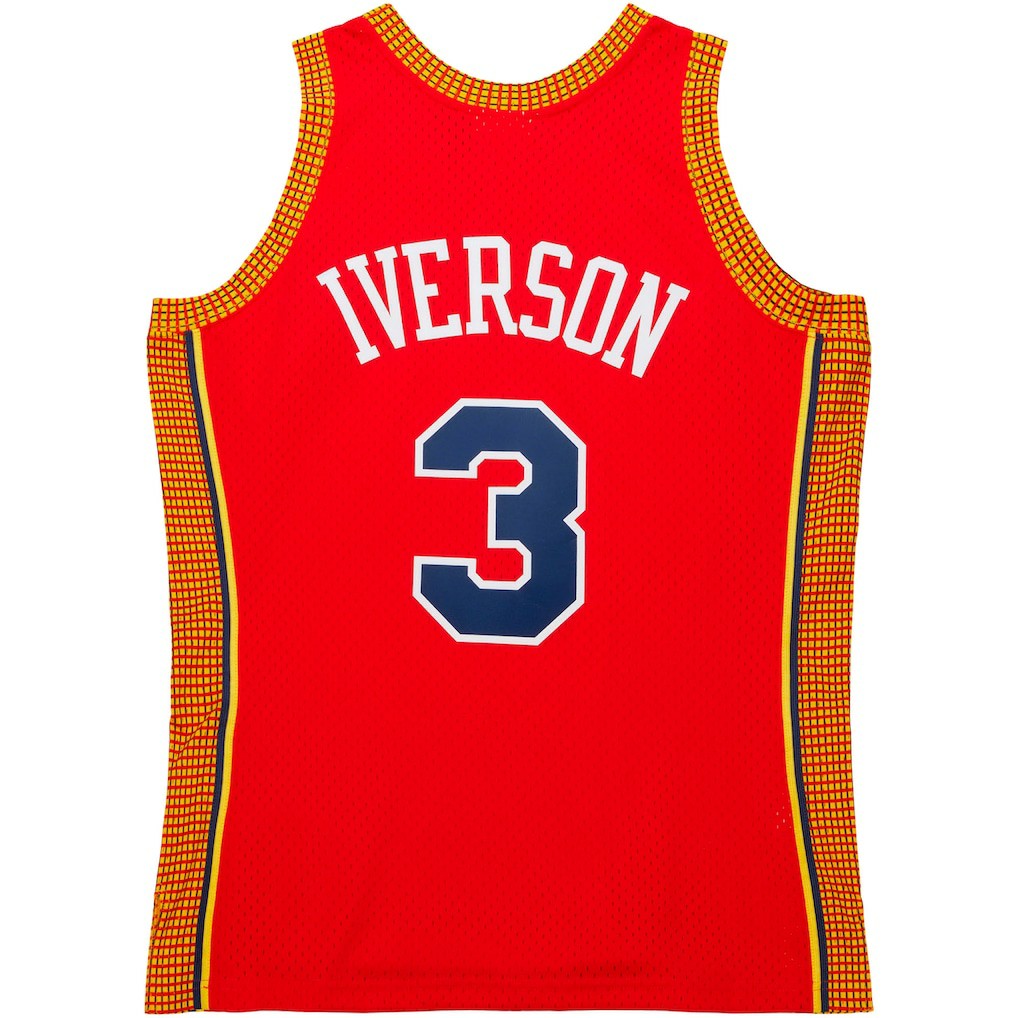 Mitchell & Ness Allen Iverson Philadelphia 76ers 2004/05 Hardwood Classics Swingman Jersey Red