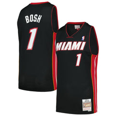 Mitchell & Ness Chris Bosh Miami Heat 2012/13 Hardwood Classics Swingman Jersey Black