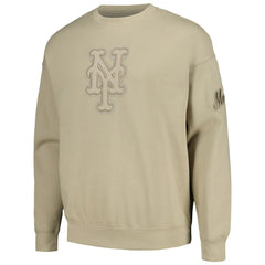 New York Mets Pro Standard Neutral Drop Shoulder Pullover Sweatshirt Near Me