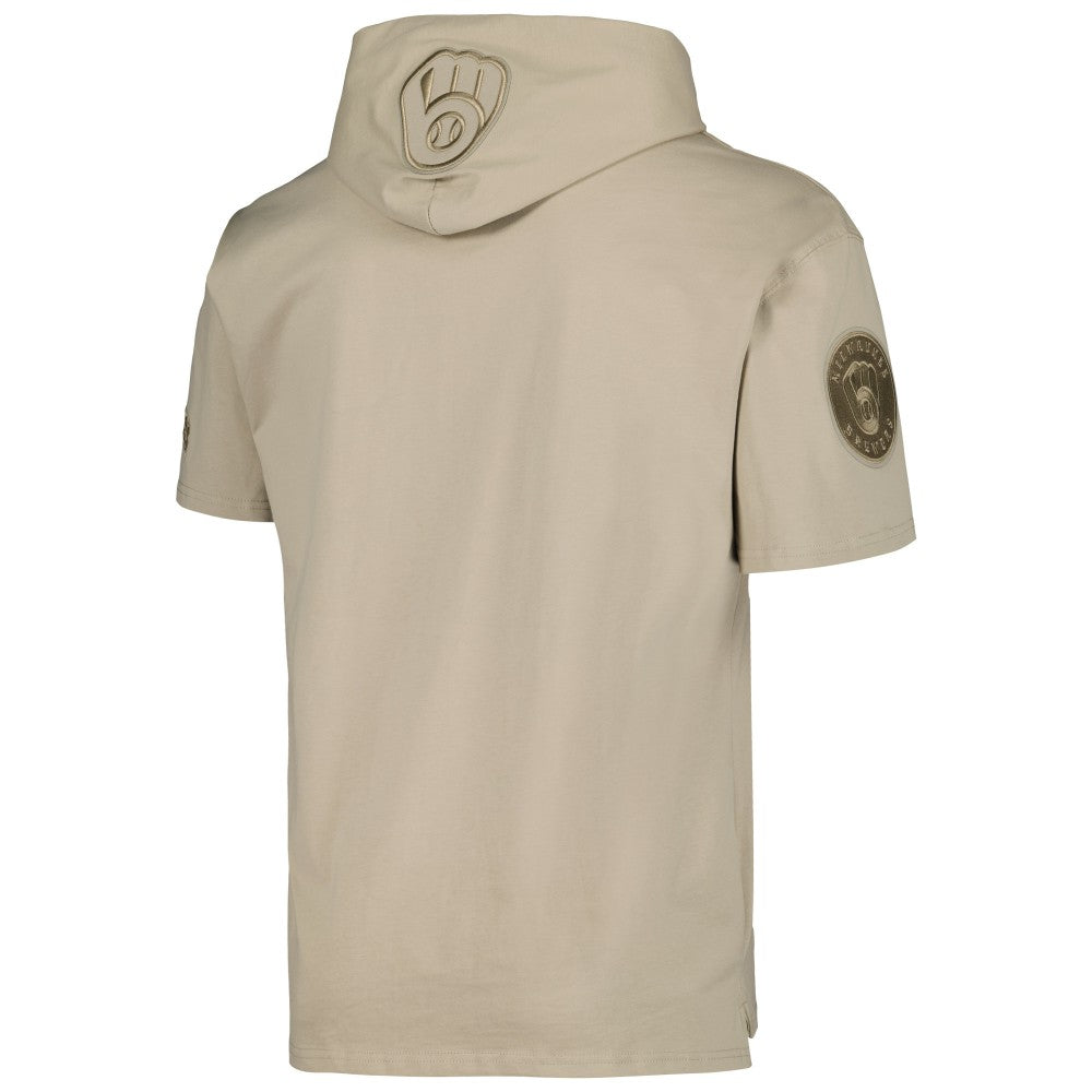 Milwaukee Brewers Pro Standard Neutral Hoodie T-Shirt Discount