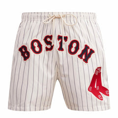 Boston Red Sox Pro Standard Pinstripe Retro Classic Woven Shorts Sale