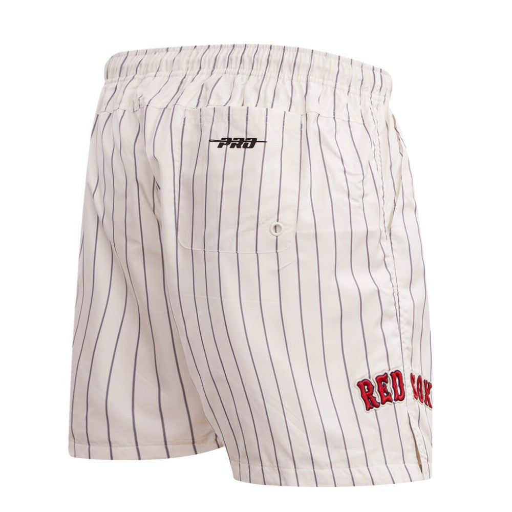 Boston Red Sox Pro Standard Pinstripe Retro Classic Woven Shorts Sale